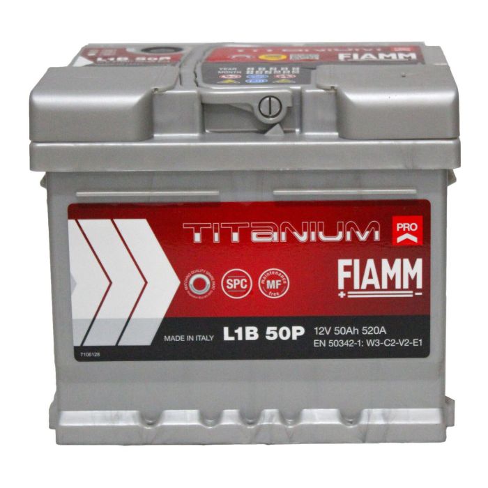 Batteria Fiamm 50 Ah. Titanium Pro L1b 50p