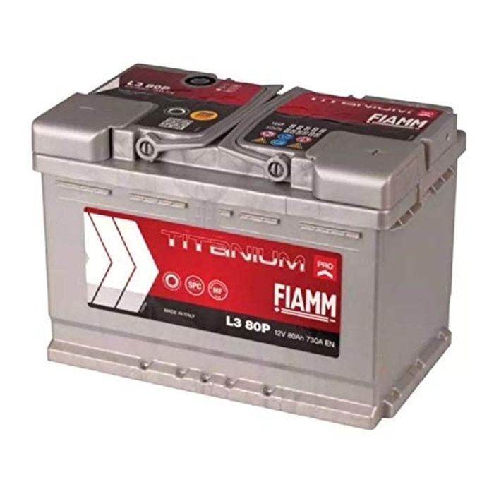 Batteria Fiamm 80 Ah. Titanium Pro L3 80p