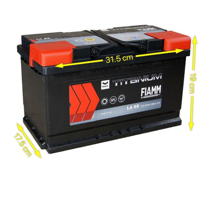 Batteria Fiamm 95 Ah. Titanium Black L4 95