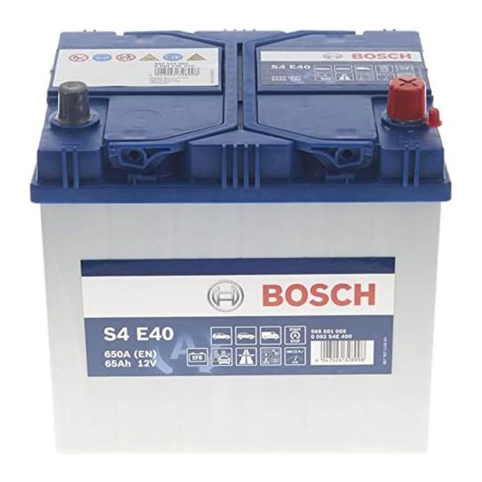 Batteria Bosch Efb S4 E40 12 V. 65 Ah. 650 A