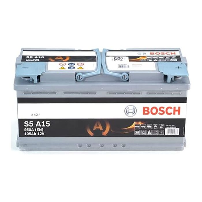 Batteria Bosch Agm S5 A15 12 V. 105 Ah. 950 A