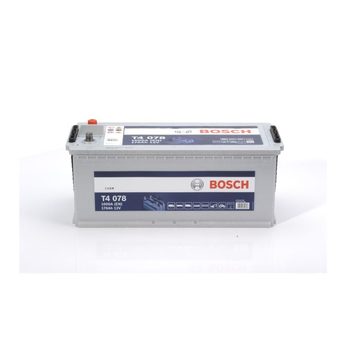 Batteria Bosch T4 078 12 V. 170 Ah. 1000 A
