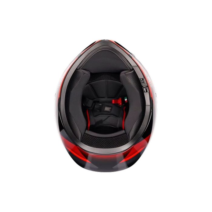 Casco Agv K3 E2206 Striga Black/grey/red