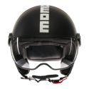 Casco Momo Fgtr Classic E2206 Mono Matt Black/white