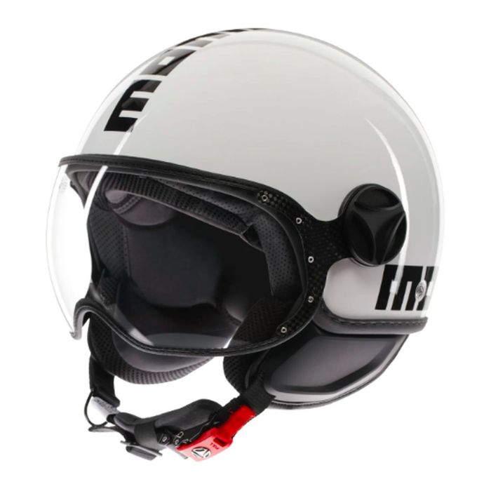 Casco Momo Fgtr Classic E2206 Mono White/black