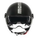 Casco Momo Fgtr Evo E2206 Mono Matt Black/silver