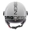 Casco Momo Fgtr Evo E2206 Mono White Quarz/black