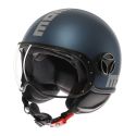 Casco Momo Fgtr Evo E2206 Mono Matt Avio/silver