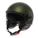 Casco Momo Fgtr Evo E2206 Mono Matt Green/black