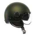 Casco Momo Fgtr Evo E2206 Mono Matt Green/black