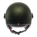 Casco Momo Fgtr Evo E2206 Mono Matt Green/black
