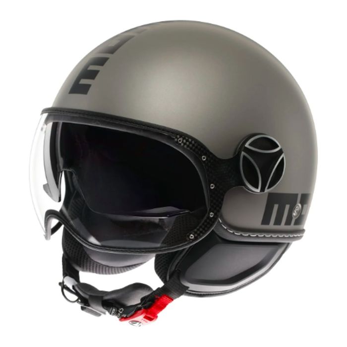 Casco Momo Fgtr Evo E2206 Mono Matt Titanium Frost/