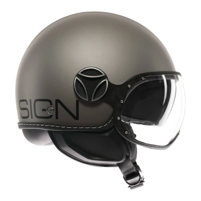 Casco Momo Fgtr Evo E2206 Mono Matt Titanium Frost/