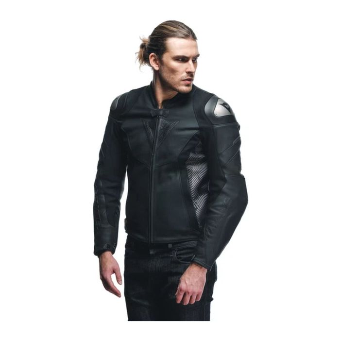 Giacca In Pelle Dainese Avro 5 Black/anthracite