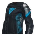Giacca In Pelle Donna Dainese Avro 5 Wmn Black/teal/anthracit
