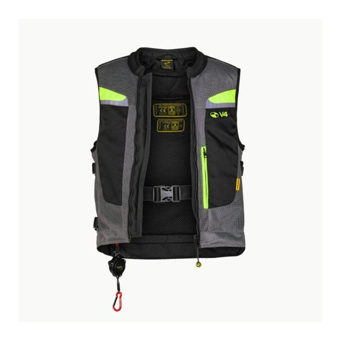 Motoairbag Mab V4 Modular Solo Gilet Grigio