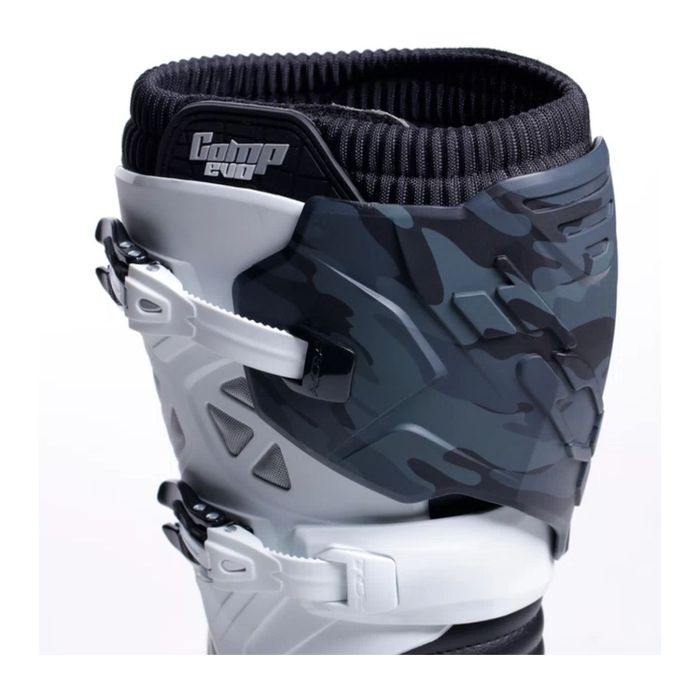 Stivali Microfibra Tcx Comp Evo 2 Michelin Black/white/camo