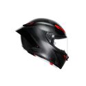 Casco Agv Pista Gp Rr E2206 Dot Intrepido Matt Carbon/black/re