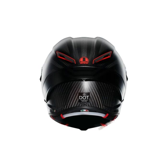Casco Agv Pista Gp Rr E2206 Dot Intrepido Matt Carbon/black/re