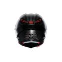 Casco Agv Pista Gp Rr E2206 Dot Intrepido Matt Carbon/black/re