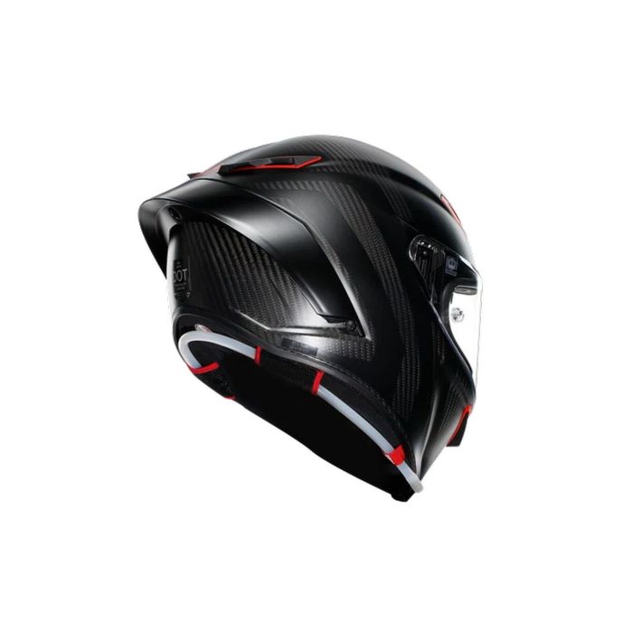 Casco Agv Pista Gp Rr E2206 Dot Intrepido Matt Carbon/black/re