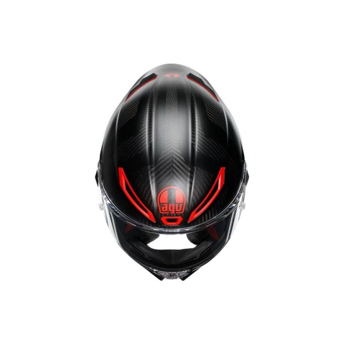 Casco Agv Pista Gp Rr E2206 Dot Intrepido Matt Carbon/black/re
