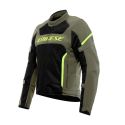 Giacca Estiva Dainese Air Frame 3 Tex Army Green/black/flu
