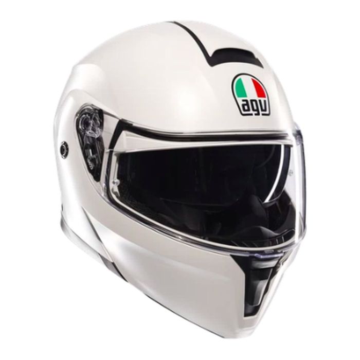 Casco Agv Streetmodular E06 Mono Matt Materia Wh