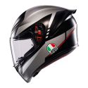 Casco Agv K1 S E2206 Lap Matt Black/grey/red