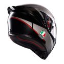 Casco Agv K1 S E2206 Lap Matt Black/grey/red