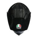 Casco Agv Ax9 E2206 Mono Glossy Carbon