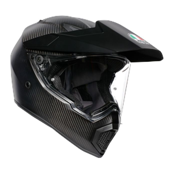 Casco Agv Ax9 E2206 Mono Matt Carbon