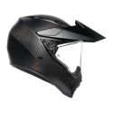 Casco Agv Ax9 E2206 Mono Matt Carbon