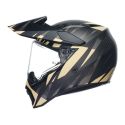 Casco Agv Ax9 E2206 Steppa Matt Carbon/grey/san