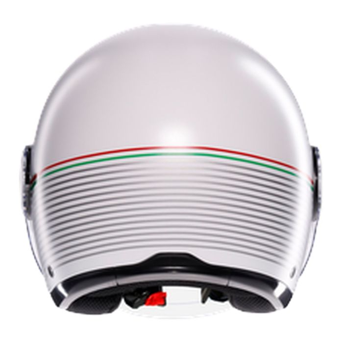 Casco Agv Eteres E2206 Capoliveri Matt White/italy
