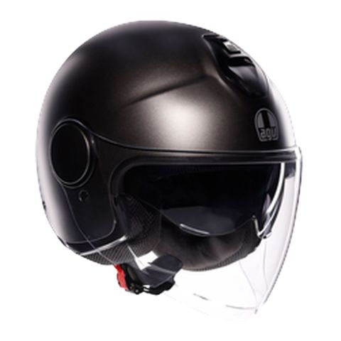 Casco Agv Eteres E2206 Mono Matt Asfalto Grey