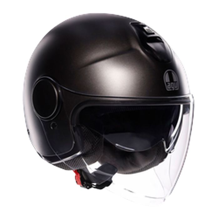 Casco Agv Eteres E2206 Mono Matt Asfalto Grey