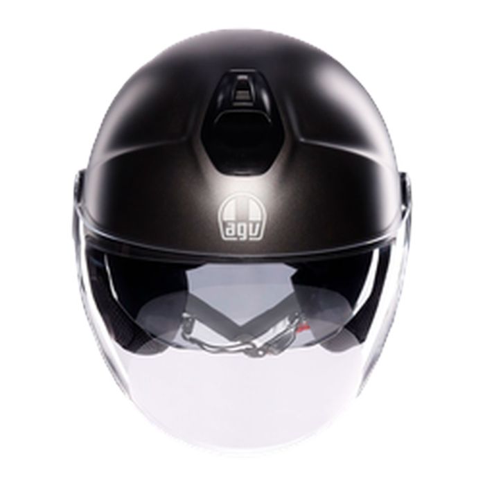 Casco Agv Eteres E2206 Mono Matt Asfalto Grey