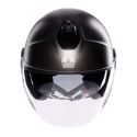 Casco Agv Eteres E2206 Mono Matt Asfalto Grey