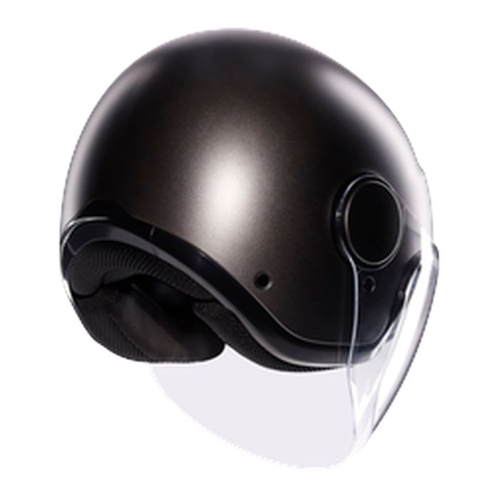 Casco Agv Eteres E2206 Mono Matt Asfalto Grey