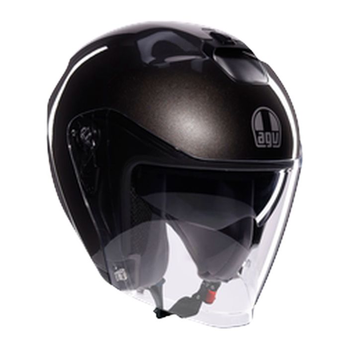 Casco Agv Irides E2206 Mono Asfalto Grey