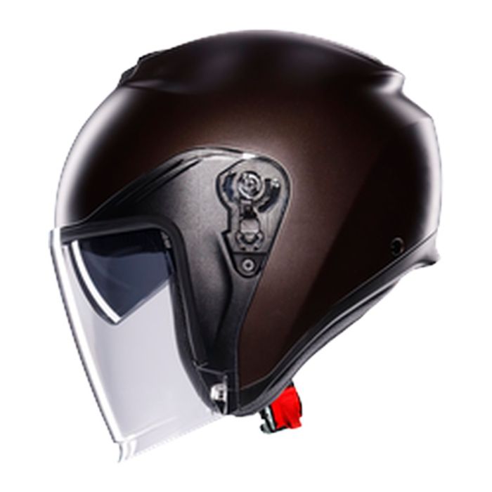 Casco Agv Irides E2206 Mono Matt Pregiato Bronze