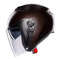 Casco Agv Irides E2206 Mono Matt Pregiato Bronze