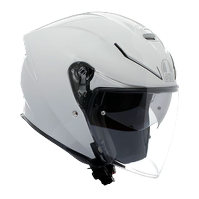 Casco Agv K5 Jet Evo E2206 Mono Stelvio White