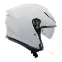 Casco Agv K5 Jet Evo E2206 Mono Stelvio White