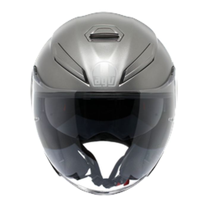 Casco Agv K5 Jet Evo E2206 Mono Matt Luna Grey