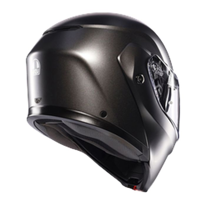 Casco Agv Streetmodular E06 Mono Matt Asfalto Gr