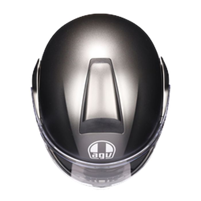 Casco Agv Streetmodular E06 Mono Matt Asfalto Gr