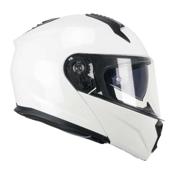 Casco Modulare Ska-p Falcon P/j Con Sunvisor Bianco