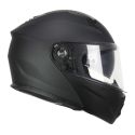 Casco Modulare Ska-p Falcon P/j Con Sunvisor Nero Opaco